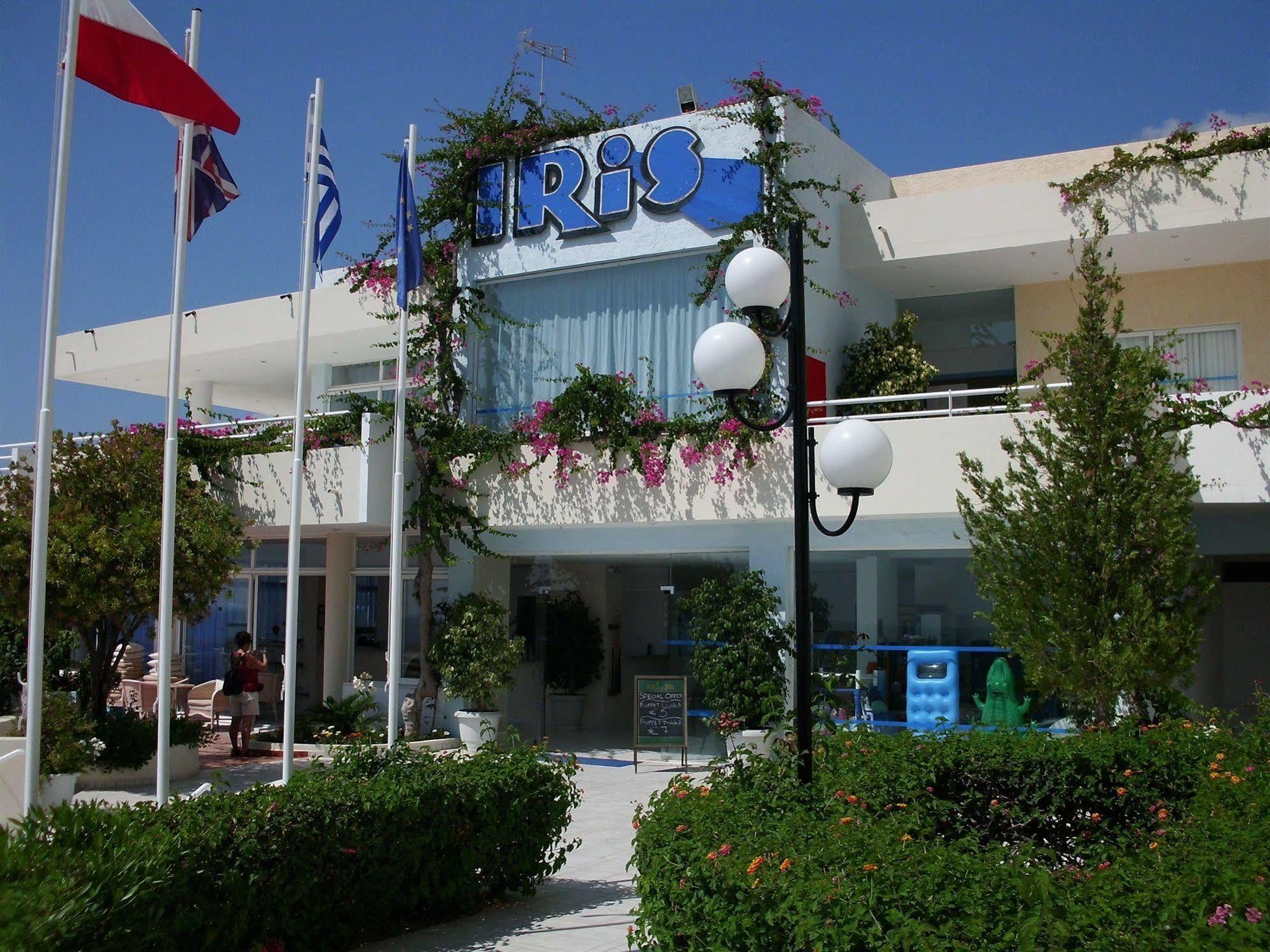 Iris Hotel Afantou Buitenkant foto
